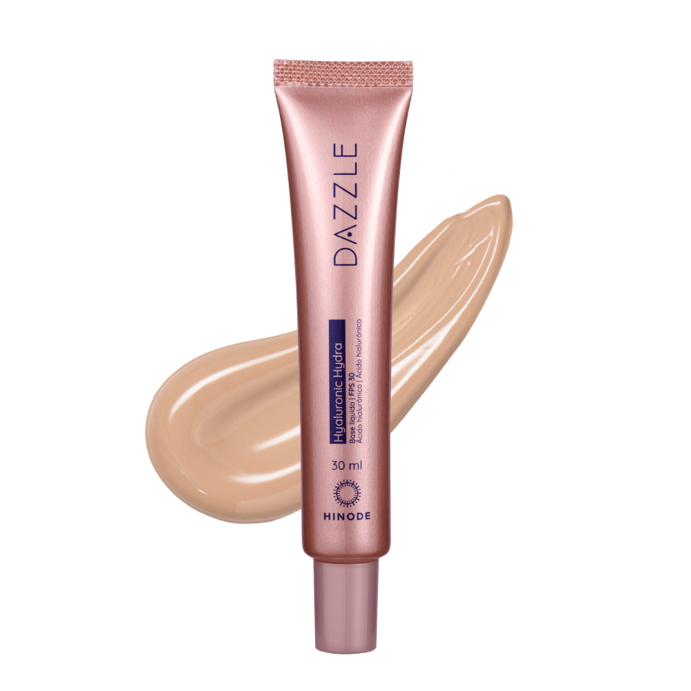 Base Líquida Hyaluronic Hydra FPS 30 Dazzle 30ml Claro 1