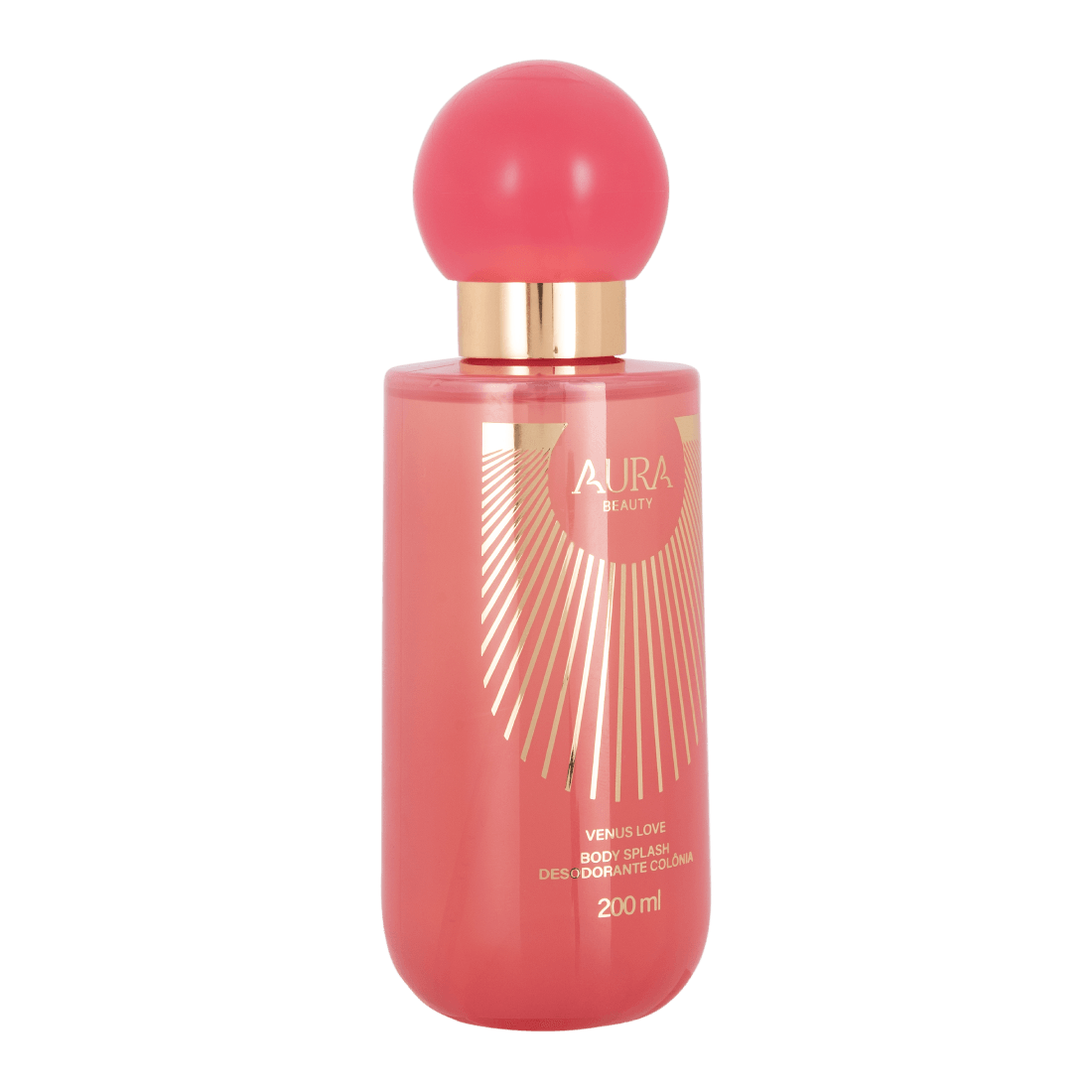 Miniatura 4 do produto Body Splash Desodorante Colônia Aura Beauty Venus Love 200ml