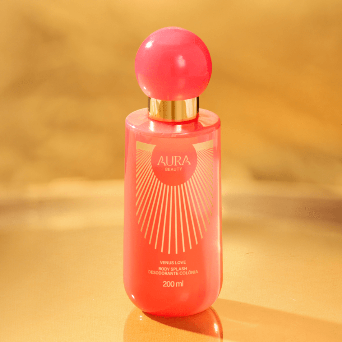 Miniatura 10 do produto Body Splash Desodorante Colônia Aura Beauty Venus Love 200ml