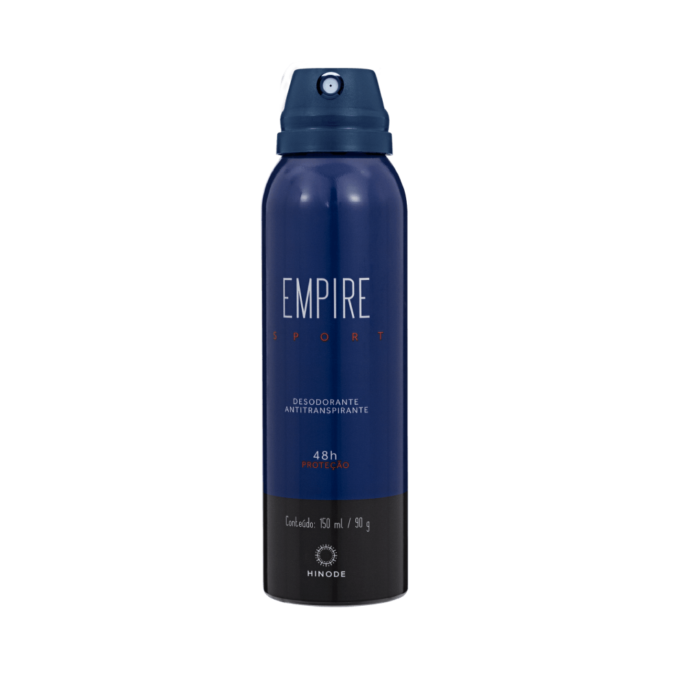 Desodorante Aerossol Antitranspirante Empire Sport 150ml