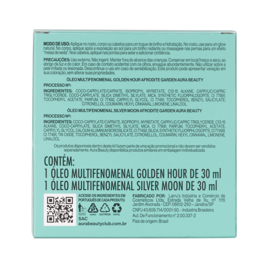 Miniatura 11 do produto Duo Óleo Multifenomenal Afrodite Garden