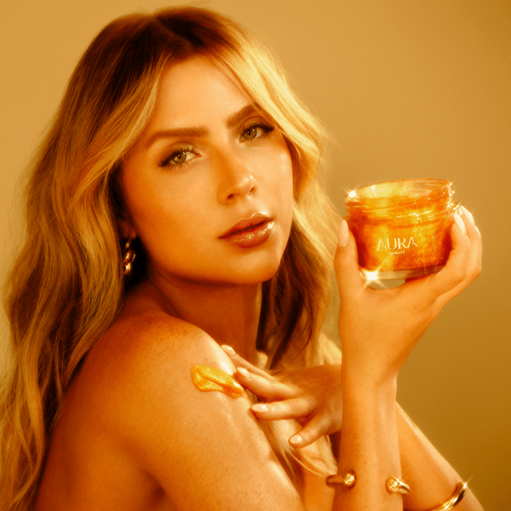Miniatura 3 do produto Geleia Radiante Iluminadora Aura Beauty Aurora Shine 200g