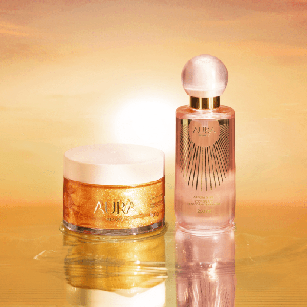 Miniatura 4 do produto Geleia Radiante Iluminadora Aura Beauty Aurora Shine 200g