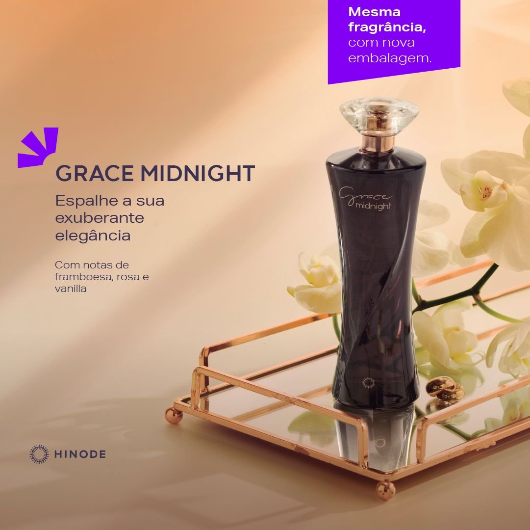 Miniatura 2 do produto Grace Midnight Hinode Deo Colônia 100ml