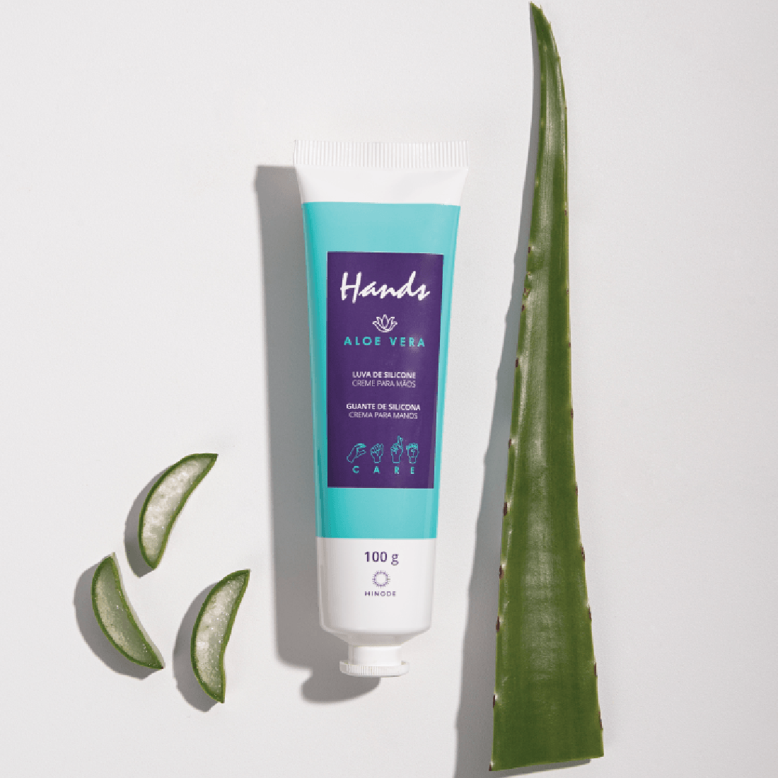 Miniatura 5 do produto Kit 2 luvas de silicone Hands Alo e Vera 100g