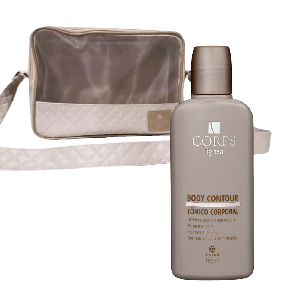 Kit Bolsa + Tônico Corporal Body Contour Corps Lígnea 200g