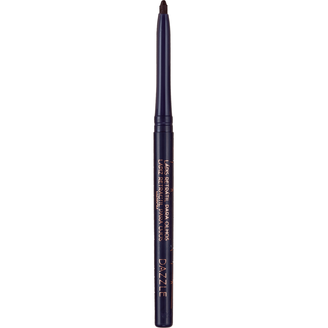 Lápis Retrátil Para Olhos Marrom Dazzle