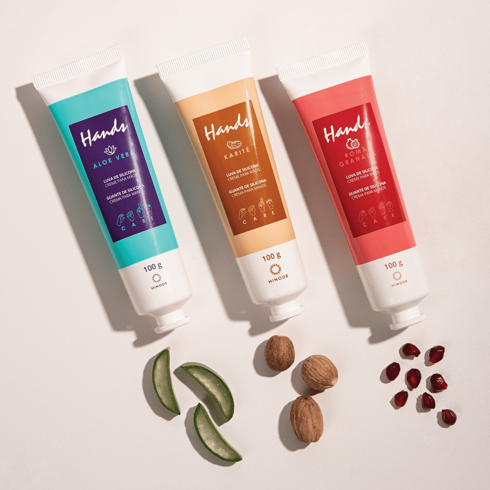 Miniatura 5 do produto Luva De Silicone Karité Creme Para As Mãos Hands 100g