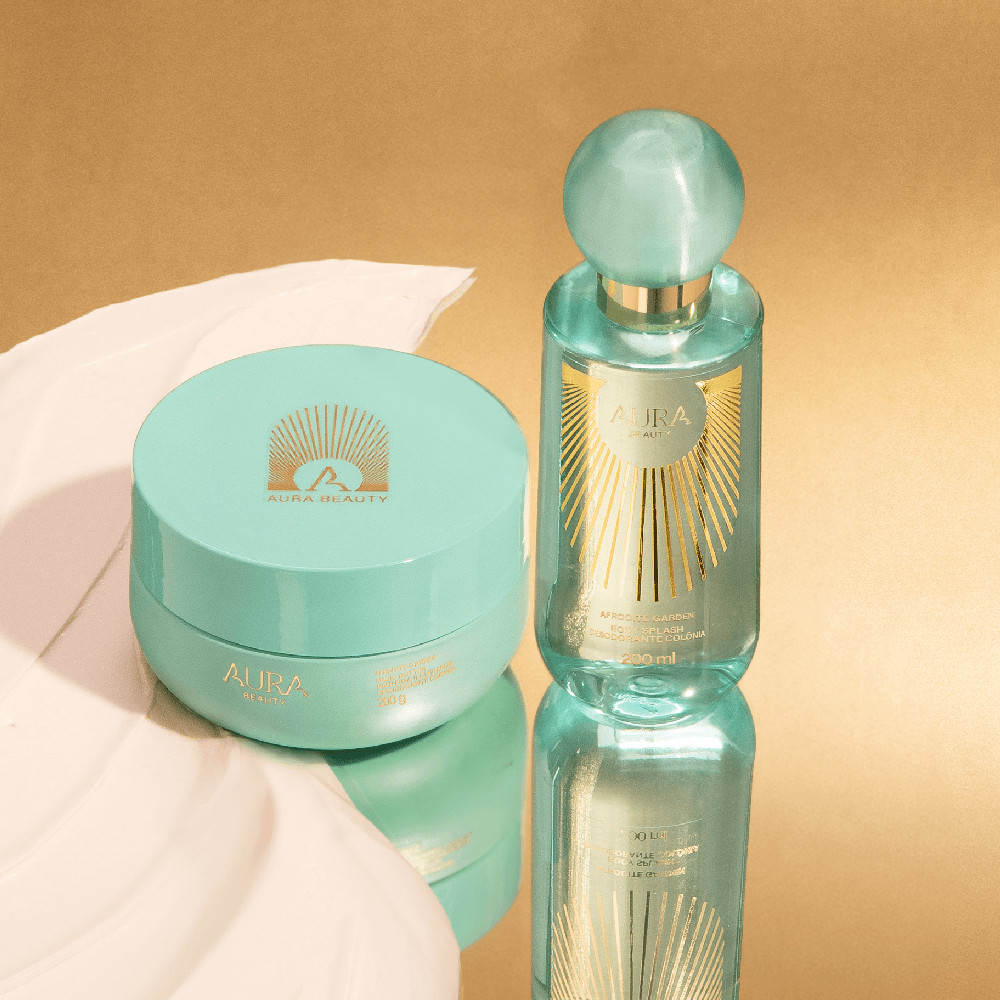 Miniatura 3 do produto Manteiga Iluminadora Magic Butter Aura Beauty Afrodite Garden Jade Picon 200g