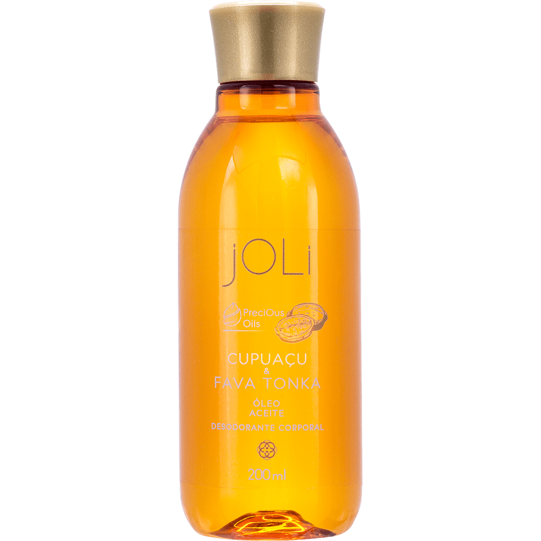 Óleo Desodorante Corporal Joli Cupuaçu e Fava Tonka 200ml