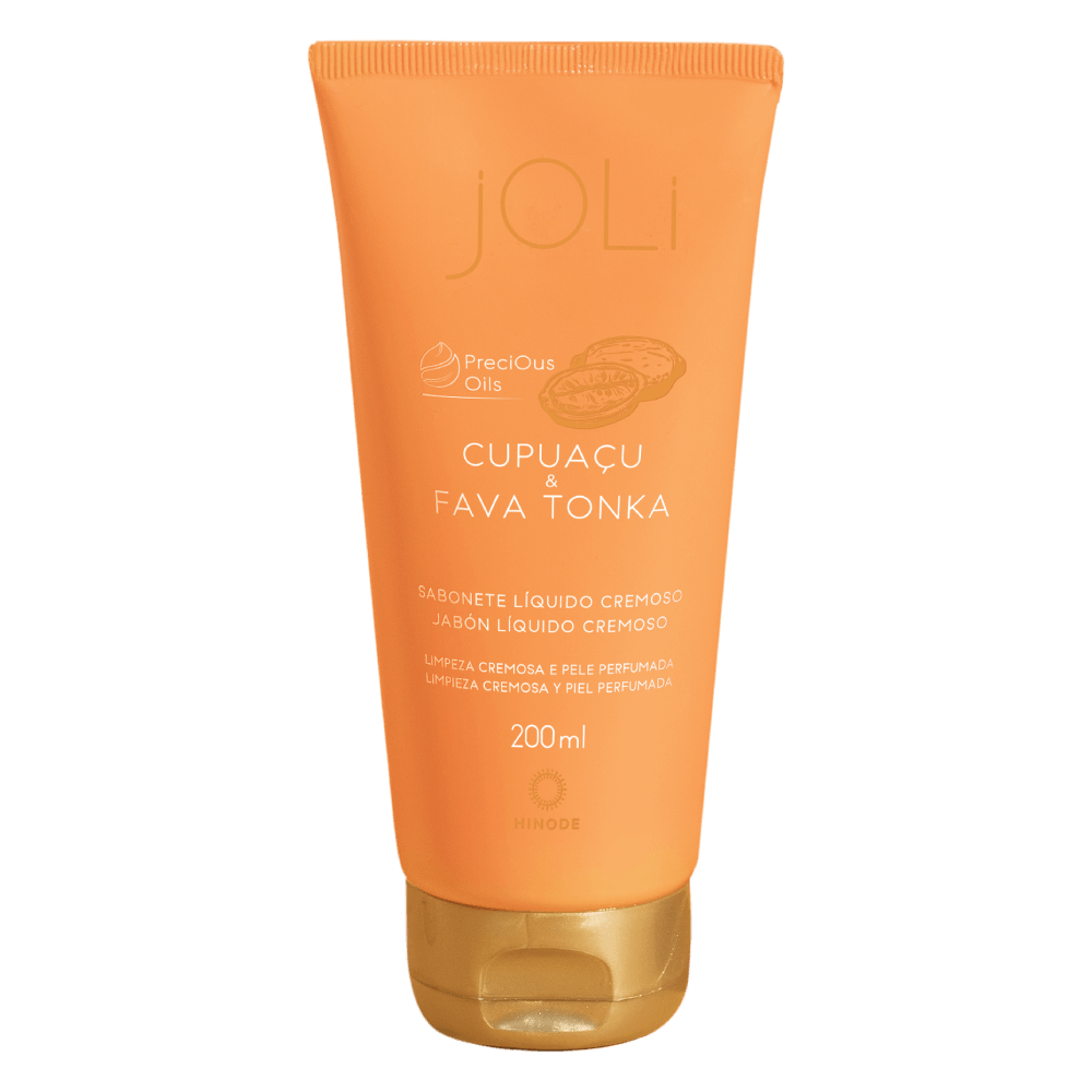 Sabonete Líquido Cremoso Joli Cupuaçu & Fava Tonka 200ml
