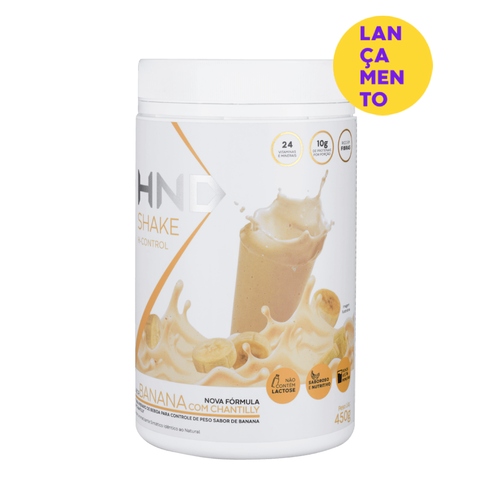 Miniatura 2 do produto Shake H-Control Sabor Banana Com Chantilly HND 450g