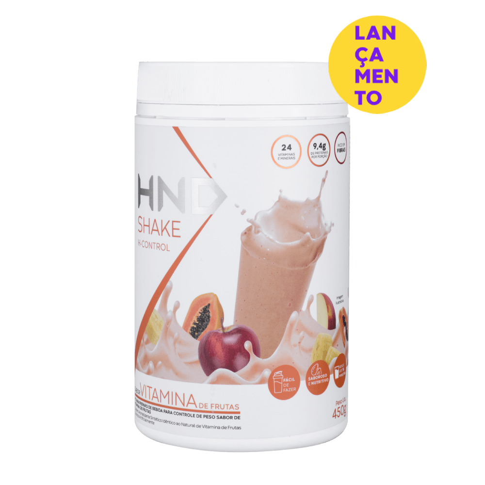 Miniatura 2 do produto Shake H-Control Sabor Vitamina de Frutas HND 450g