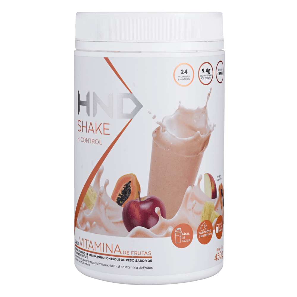Miniatura 4 do produto Shake H-Control Sabor Vitamina de Frutas HND 450g