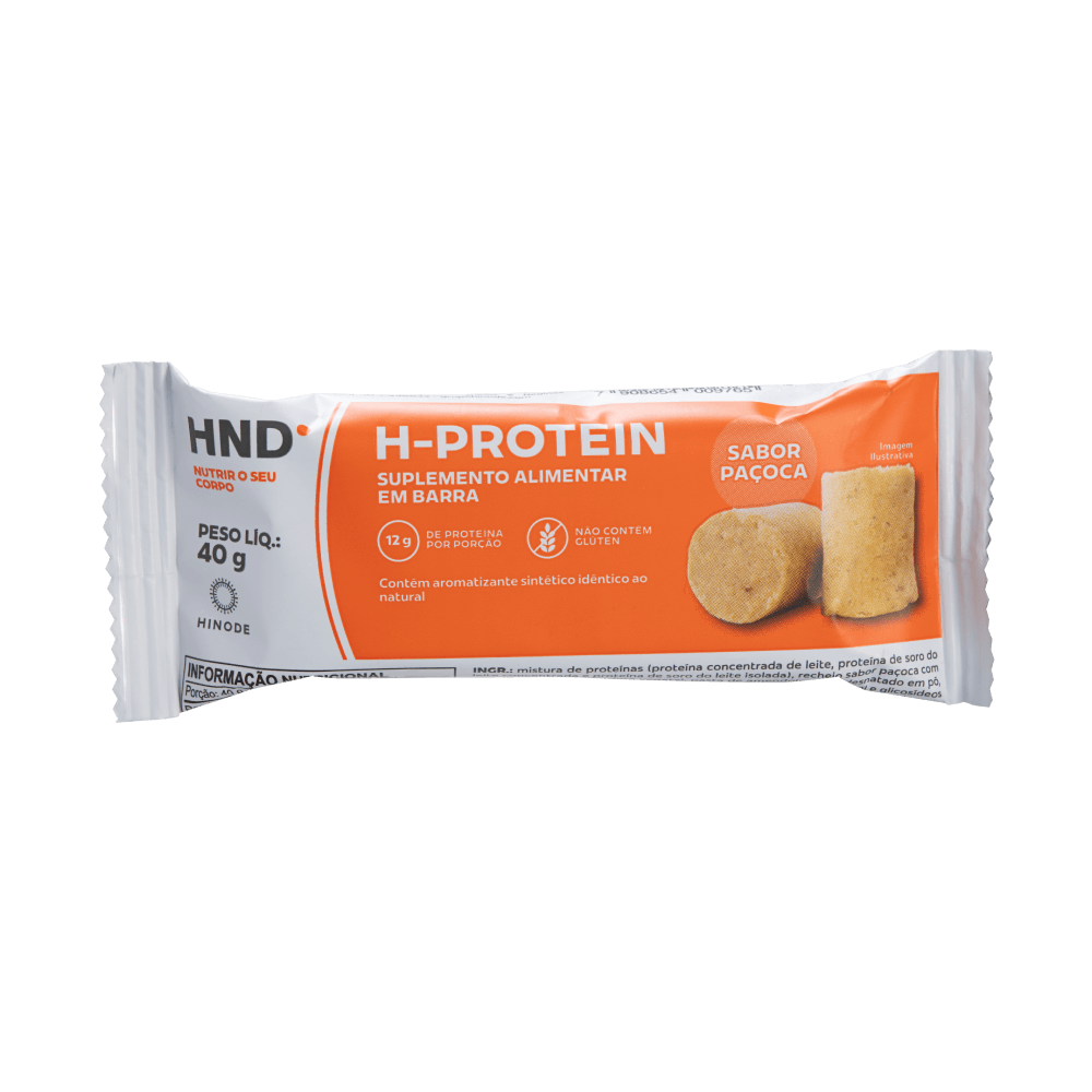 Suplemento Alimentar em barra Sabor Paçoca HND