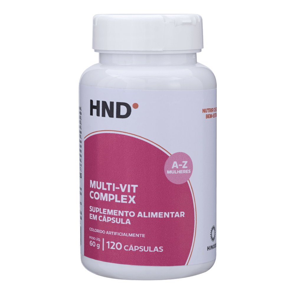 Suplemento Alimentar Mult-Vit Complex Mulher 120 Cápsulas