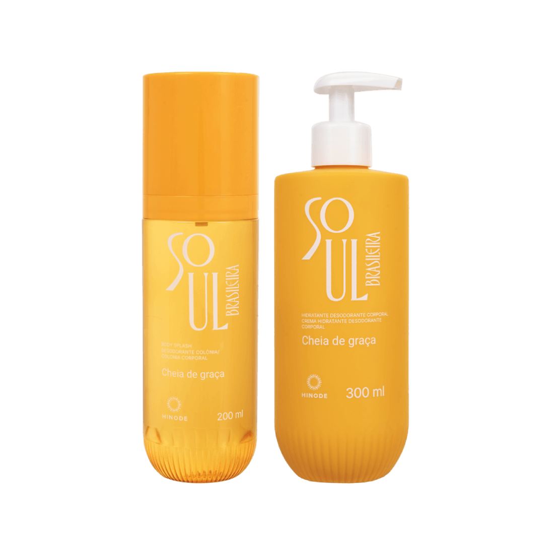Imagem 2 de Kit Body Splash + Hidratante Soul Brasileira Cheia de Graça