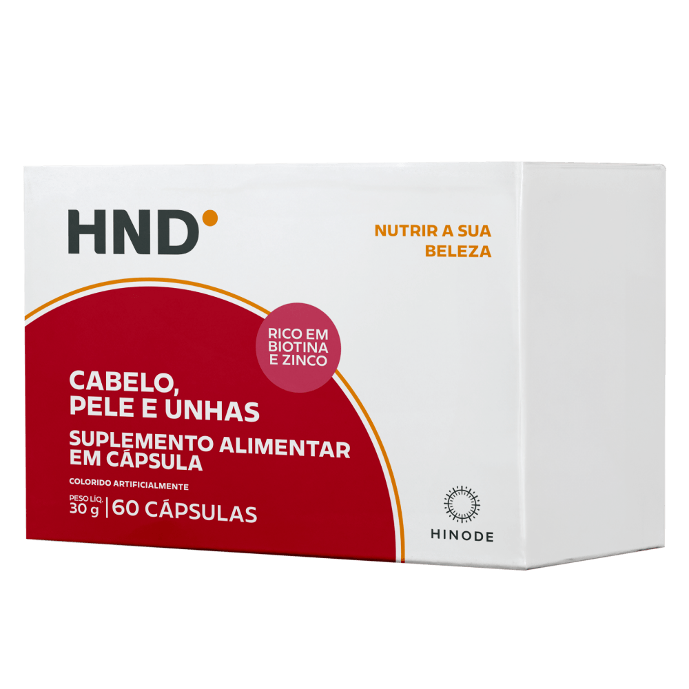 Imagem 7 de Suplemento Alimentar em Cápsula Cabelo, Pele e Unha HND