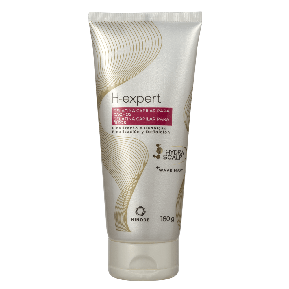 Gelatina Capilar Para Cachos Finalização e Definição H-Expert 180g