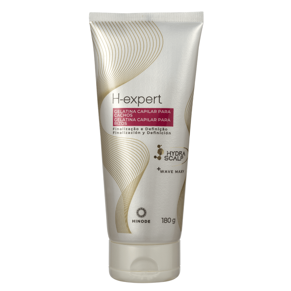 Gelatina Capilar Para Cachos Finalização e Definição H-Expert 180g