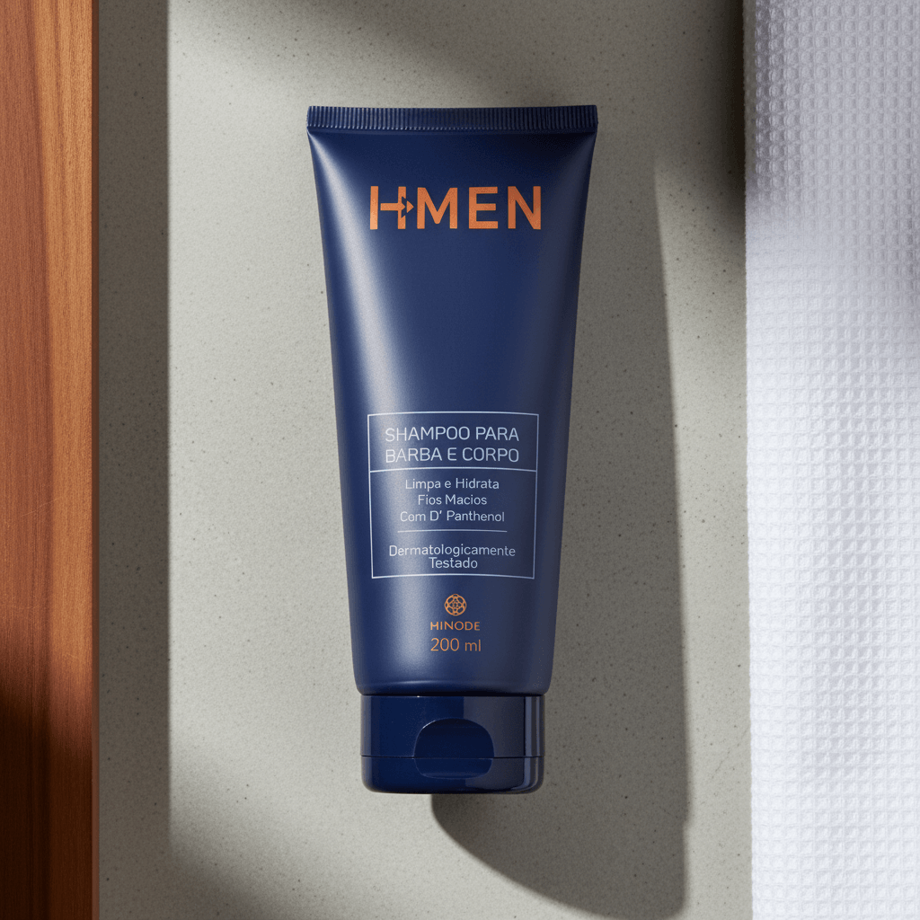 Imagem 4 de Shampoo Para Cabelo E Barba H-Men 200ml
