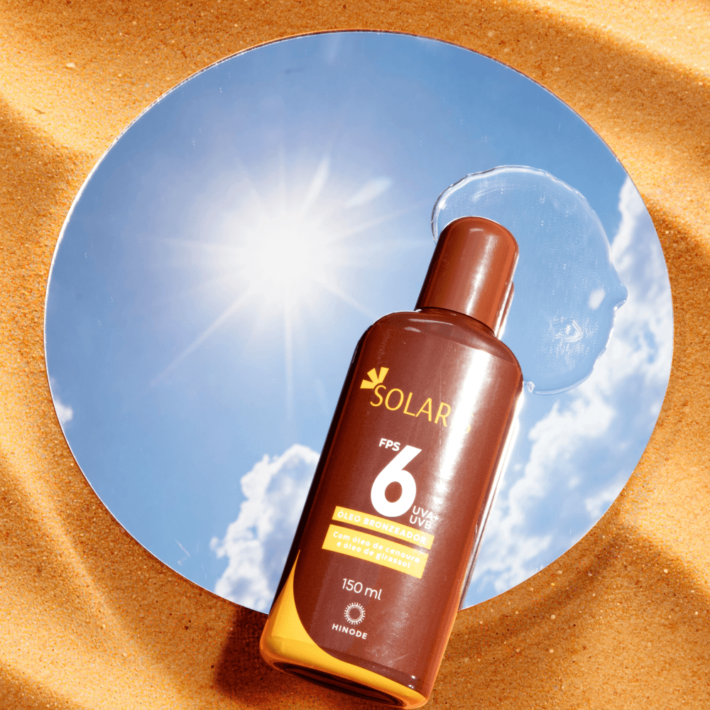 Imagem 5 de Óleo Bronzeador FPS 6 Uva E Uvb Solaris 150ml