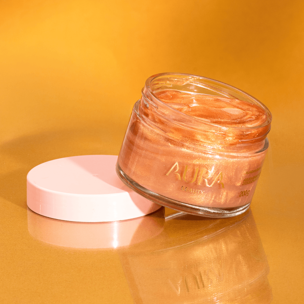 Imagem 8 de Geleia Radiante Iluminadora Aurora Shine AURA Beauty by Jade Picon 200g