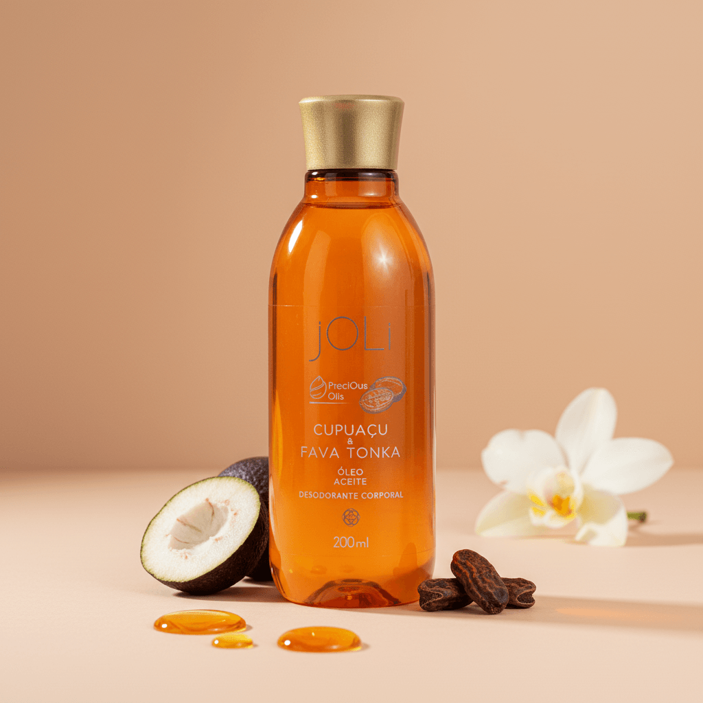 Imagem 2 de Óleo Desodorante Corporal Joli Cupuaçu e Fava Tonka 200ml
