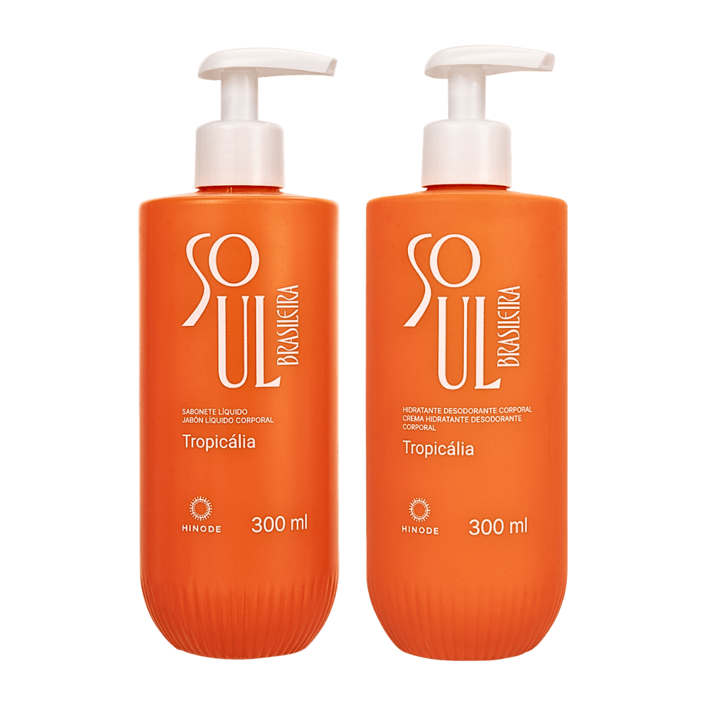 Kit Hidratante + Sabonete Soul Brasileira Tropicália
