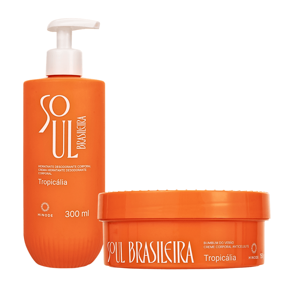 Kit Hidratante + Bumbum de Verão Soul Brasileira Tropicália