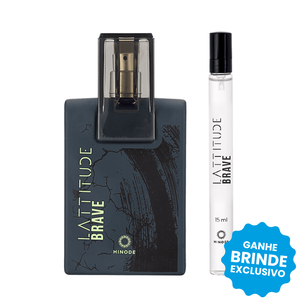 Kit Lattidute Brave Deo Colônia + Pocket