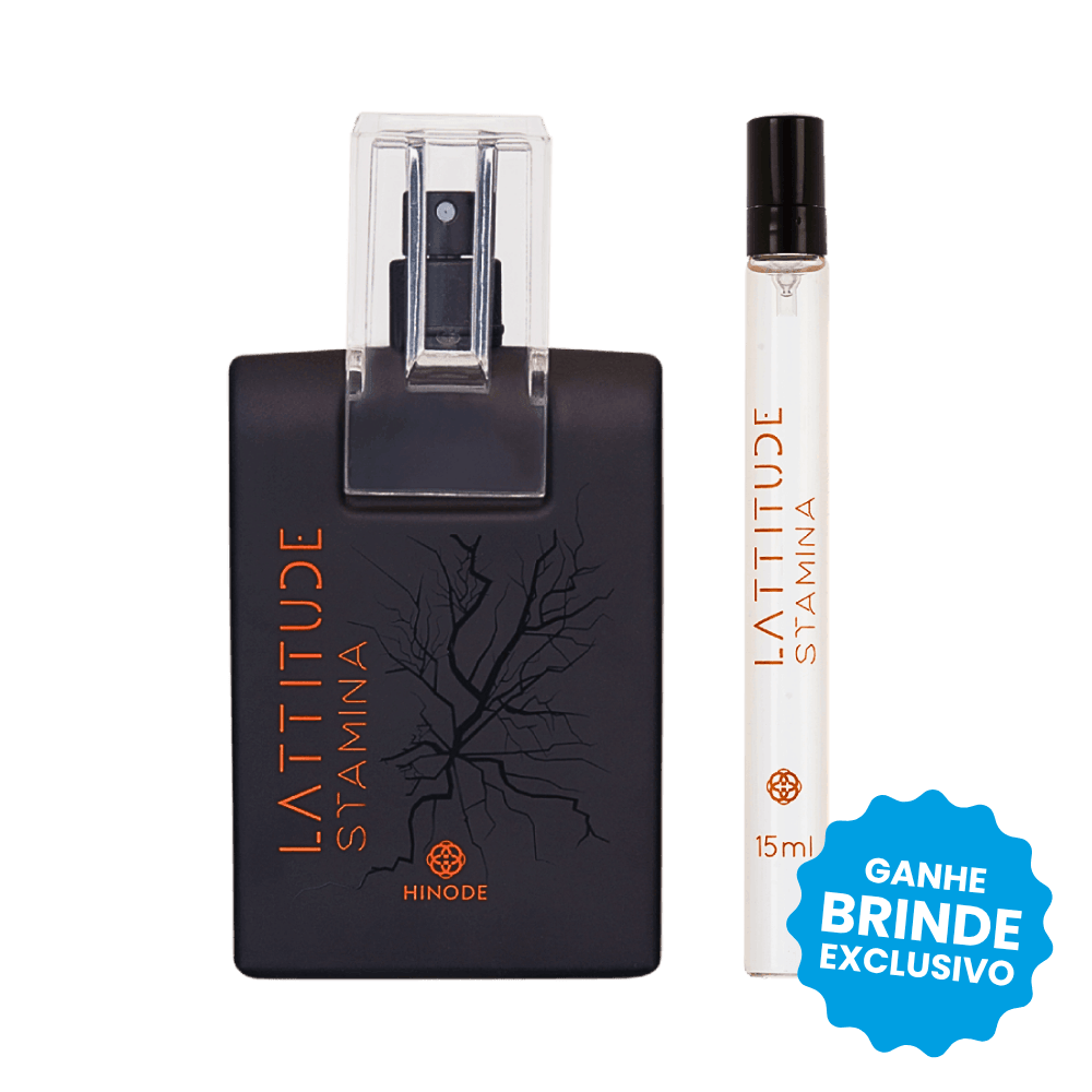Kit Lattitude Stamina Deo Colônia + Pocket