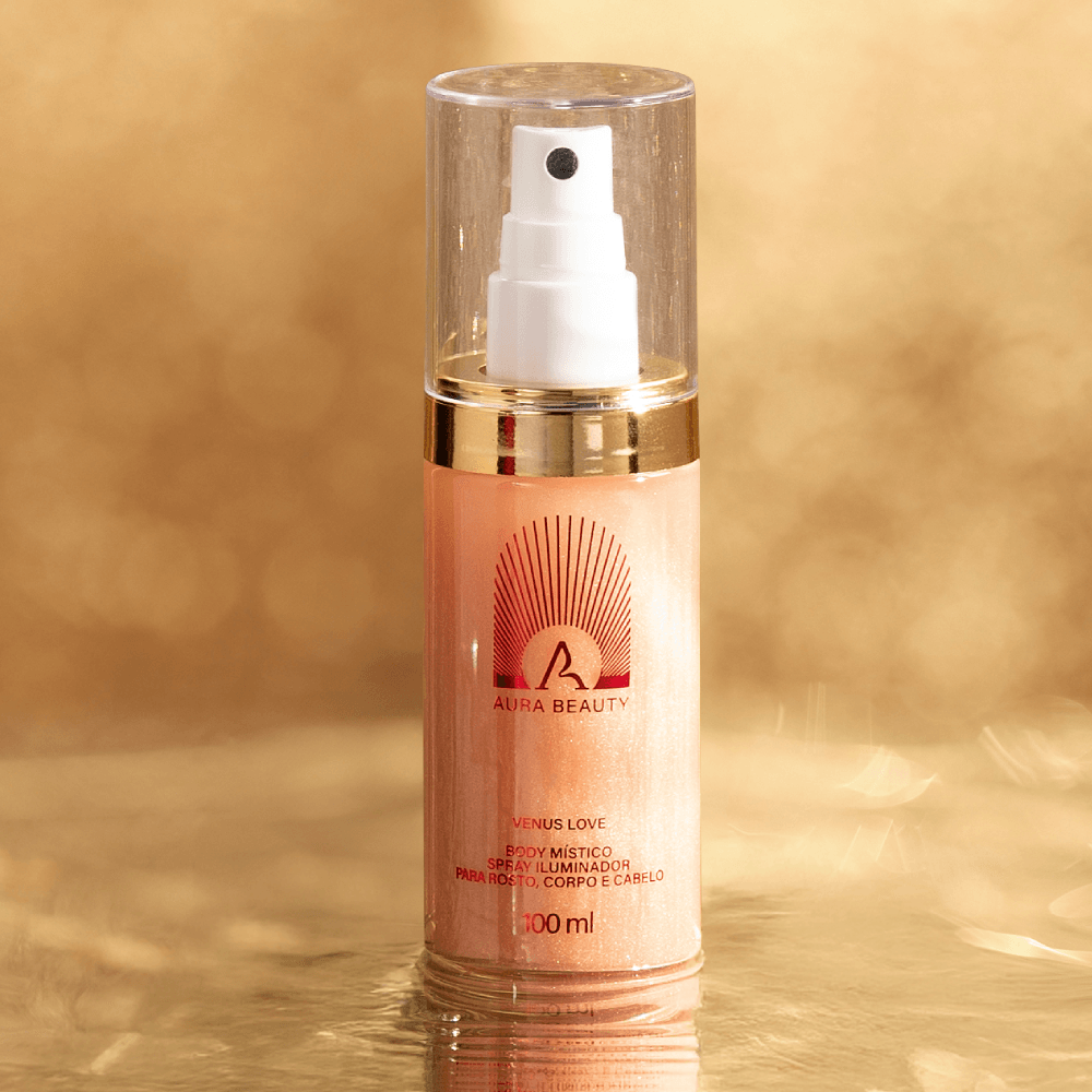 Imagem 2 de Body Místico Spray Iluminador Venus Love AURA Beauty by Jade Picon 100ml