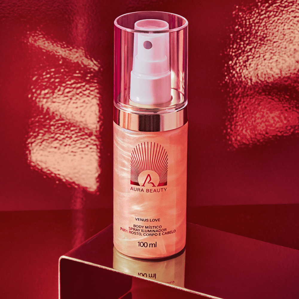 Imagem 4 de Body Místico Spray Iluminador Venus Love AURA Beauty by Jade Picon 100ml