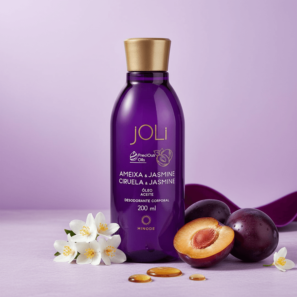 Imagem 2 de Óleo Desodorante Corporal Joli Ameixa e Jasmine 200ml