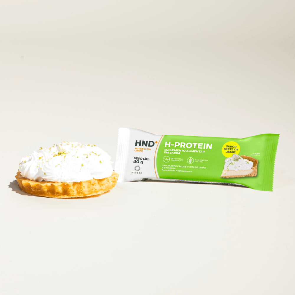 Imagem 2 de H- Protein Suplemento Alimentar em barra Sabor Torta de Limão HND 40g
