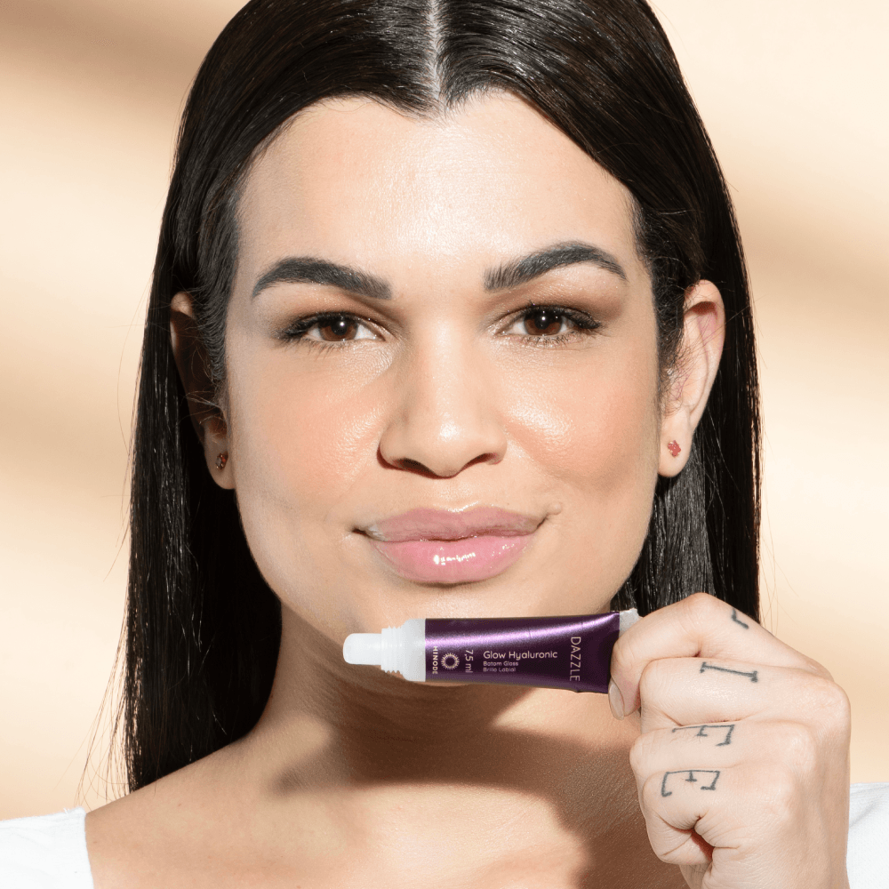 Imagem 7 de Gloss Labial Glow Hyaluronic Dazzle 7,5ml Incolor