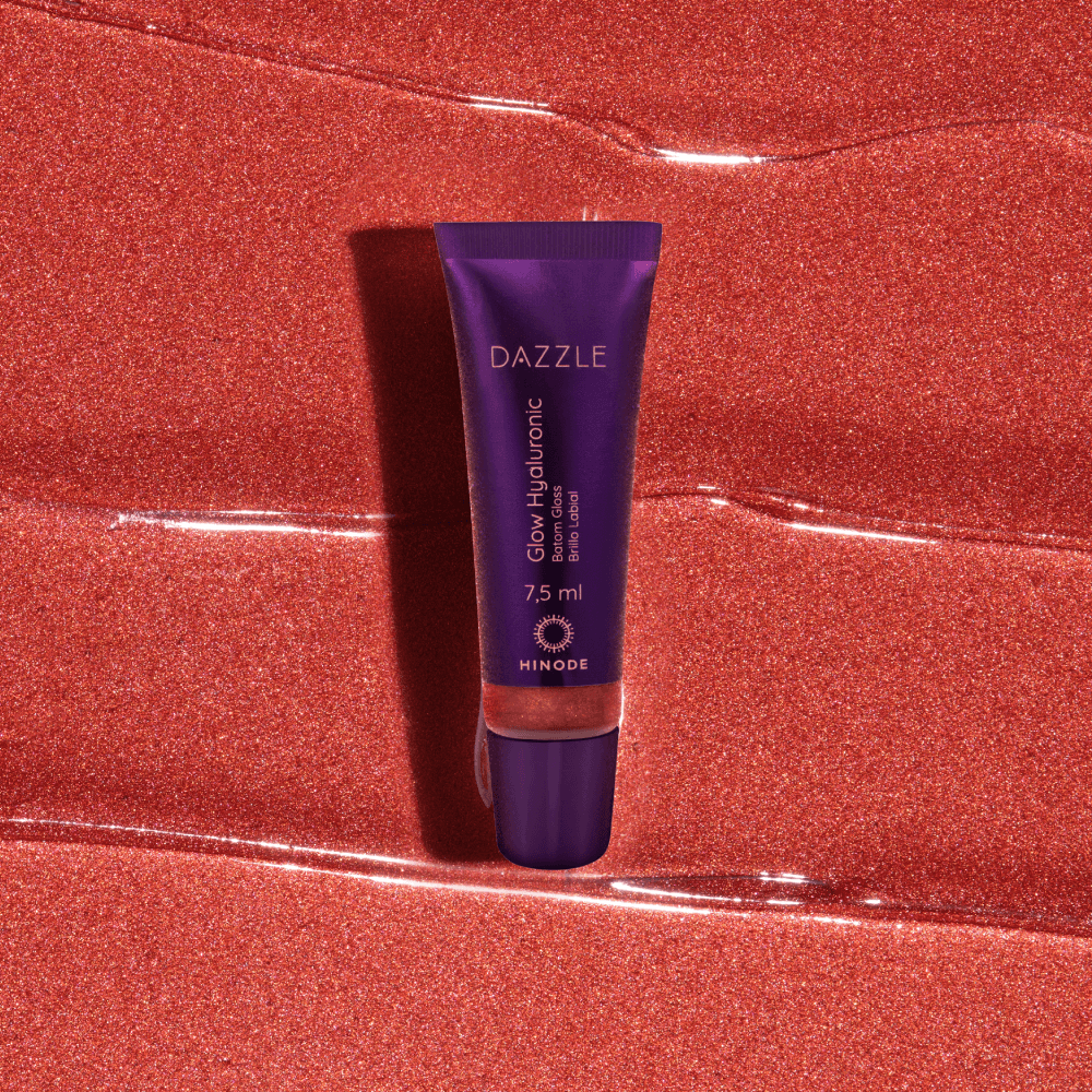 Imagem 4 de Gloss Labial Glow Hyaluronic Dazzle 7,5ml Marsala