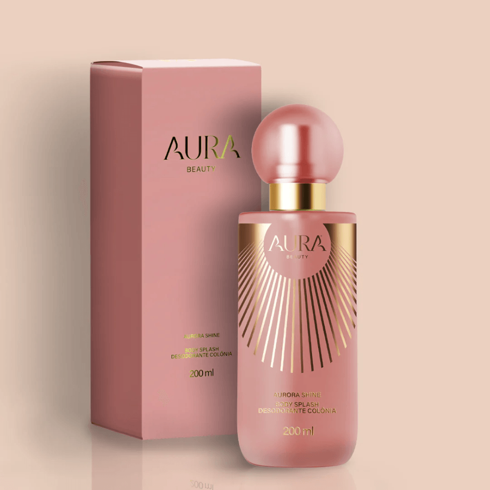 Imagem 5 de Body Splash Aurora Shine AURA Beauty by Jade Picon 200ml