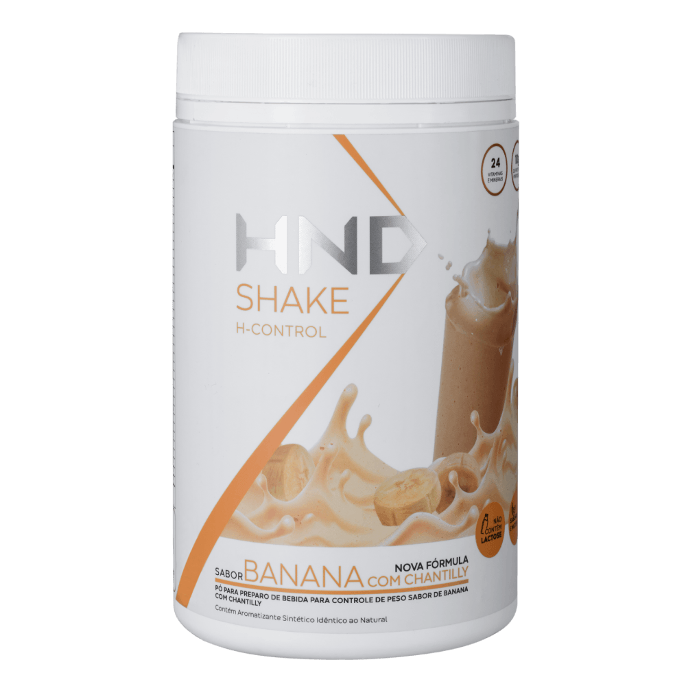 Imagem 5 de Shake H-Control Sabor Banana Com Chantilly HND 450g