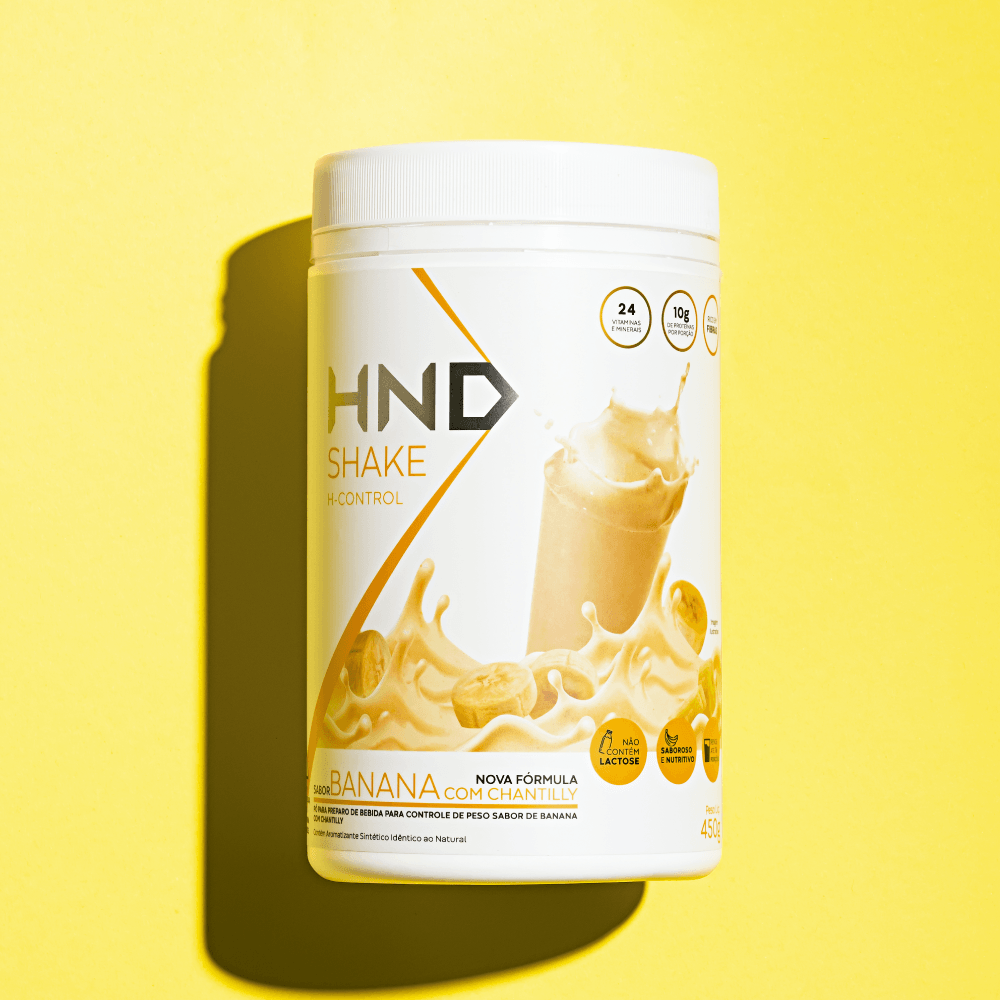Imagem 6 de Shake H-Control Sabor Banana Com Chantilly HND 450g