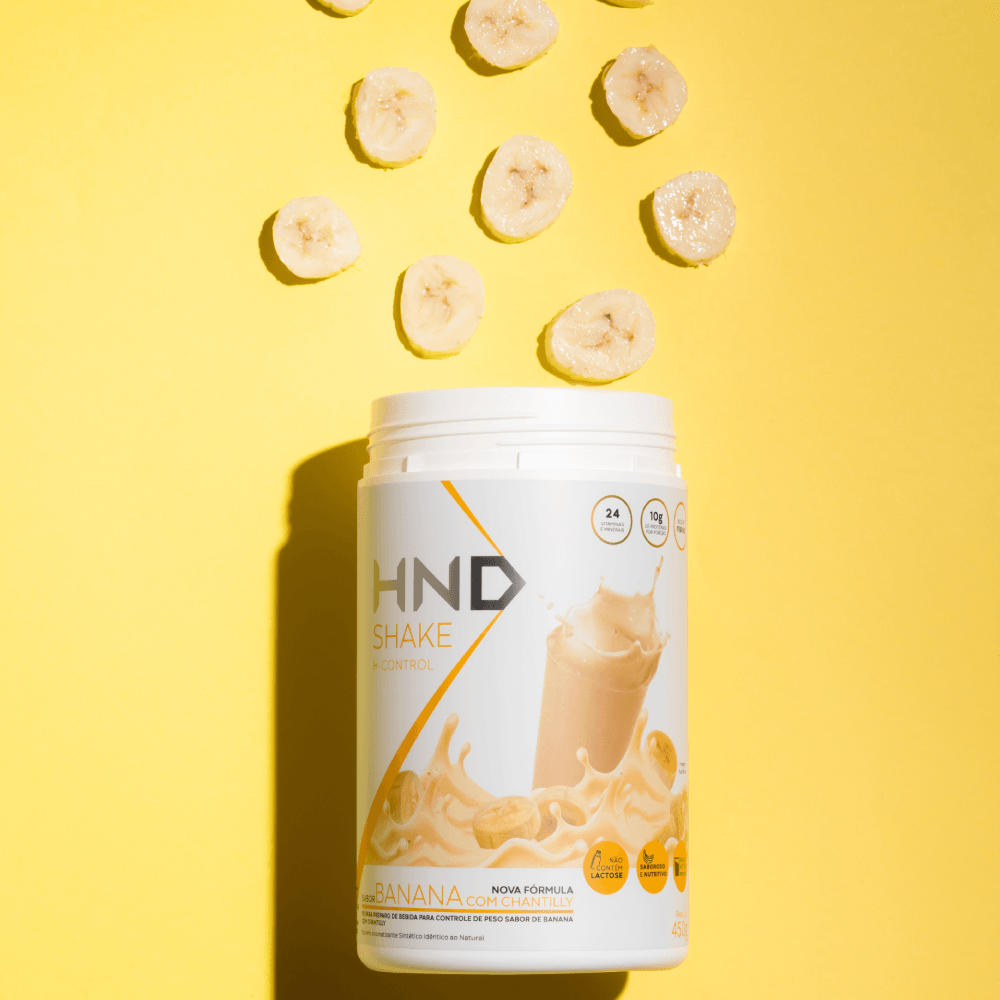 Imagem 7 de Shake H-Control Sabor Banana Com Chantilly HND 450g