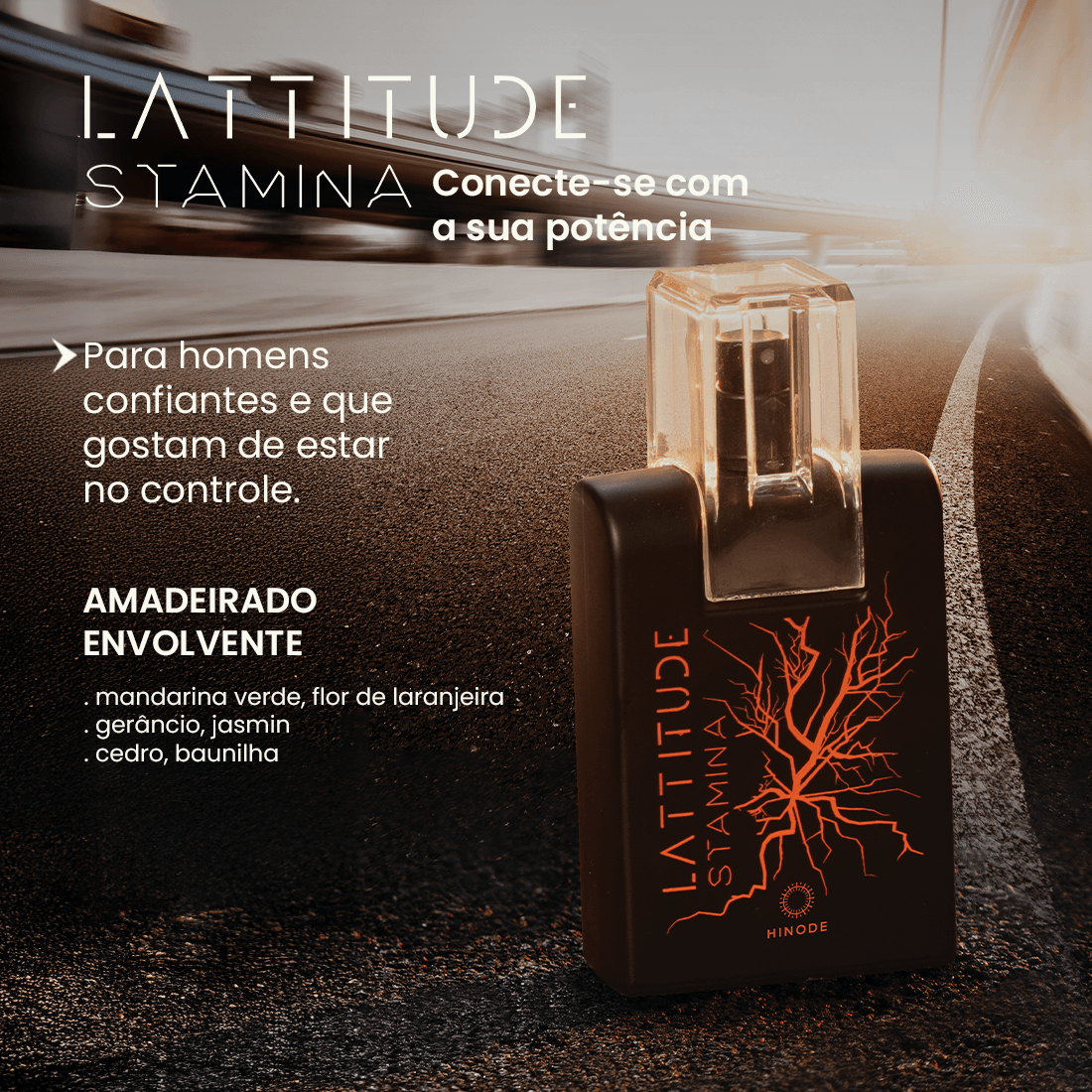 Imagem 3 de Lattitude Stamina Deo Colônia Miniatura 27ml