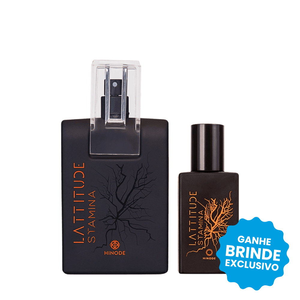Kit Lattitude Stamina Deo Colônia 100ml + Miniatura 27ml