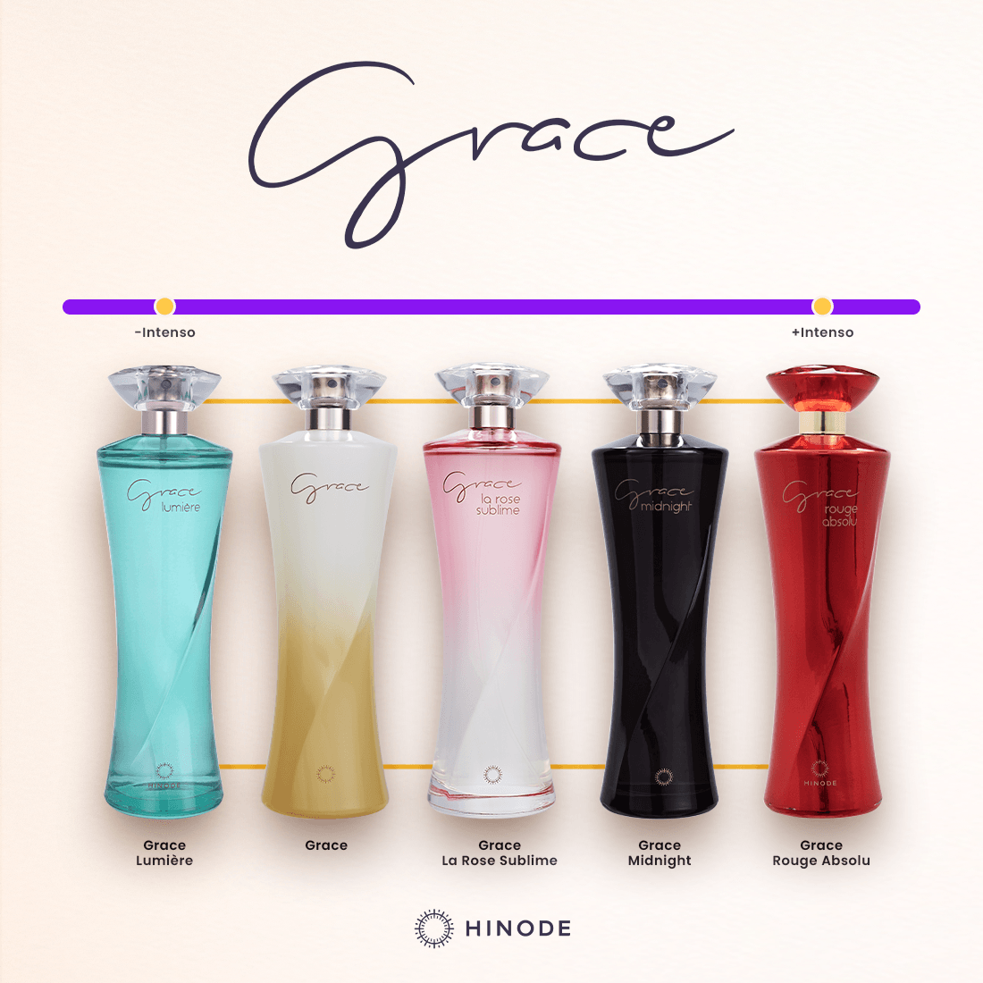 Imagem 7 de Grace Midnight Hinode Deo Colônia Miniatura 25ml