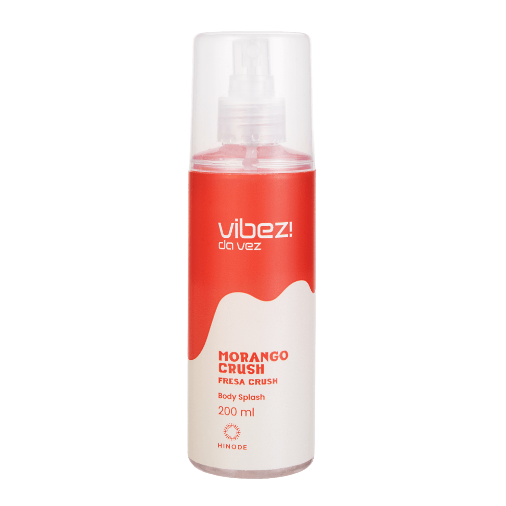 Body Splash Morango Crush Vibez da Vez! 200ml