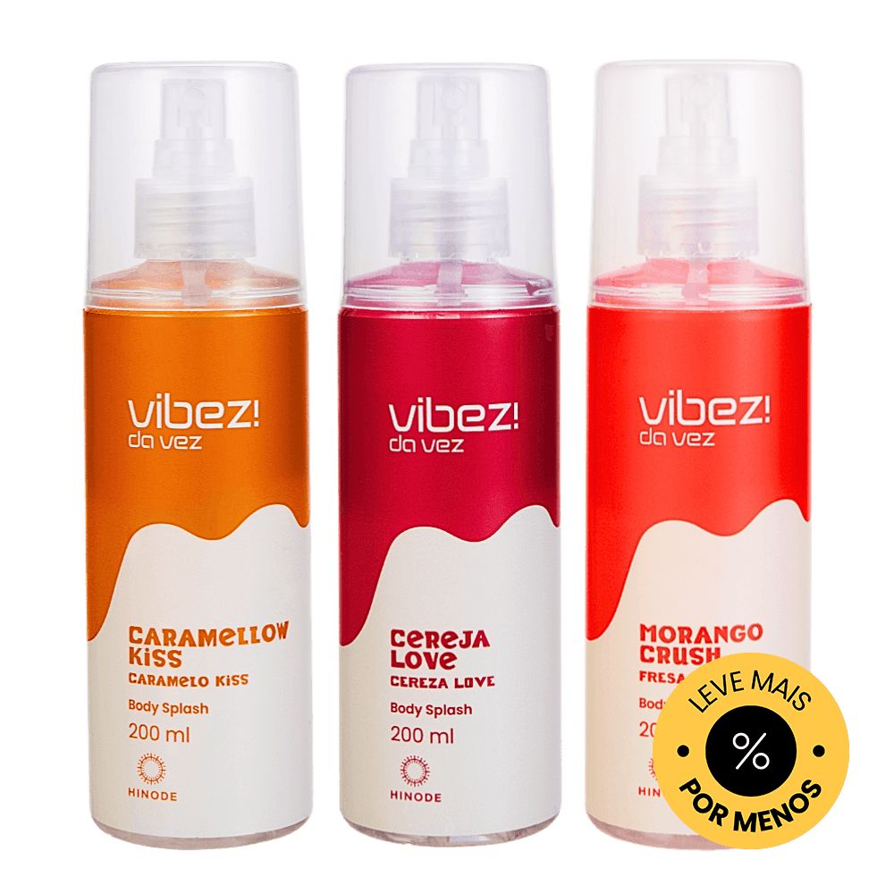 Imagem 2 de Kit 3 Body Splashes Vibez da Vez!