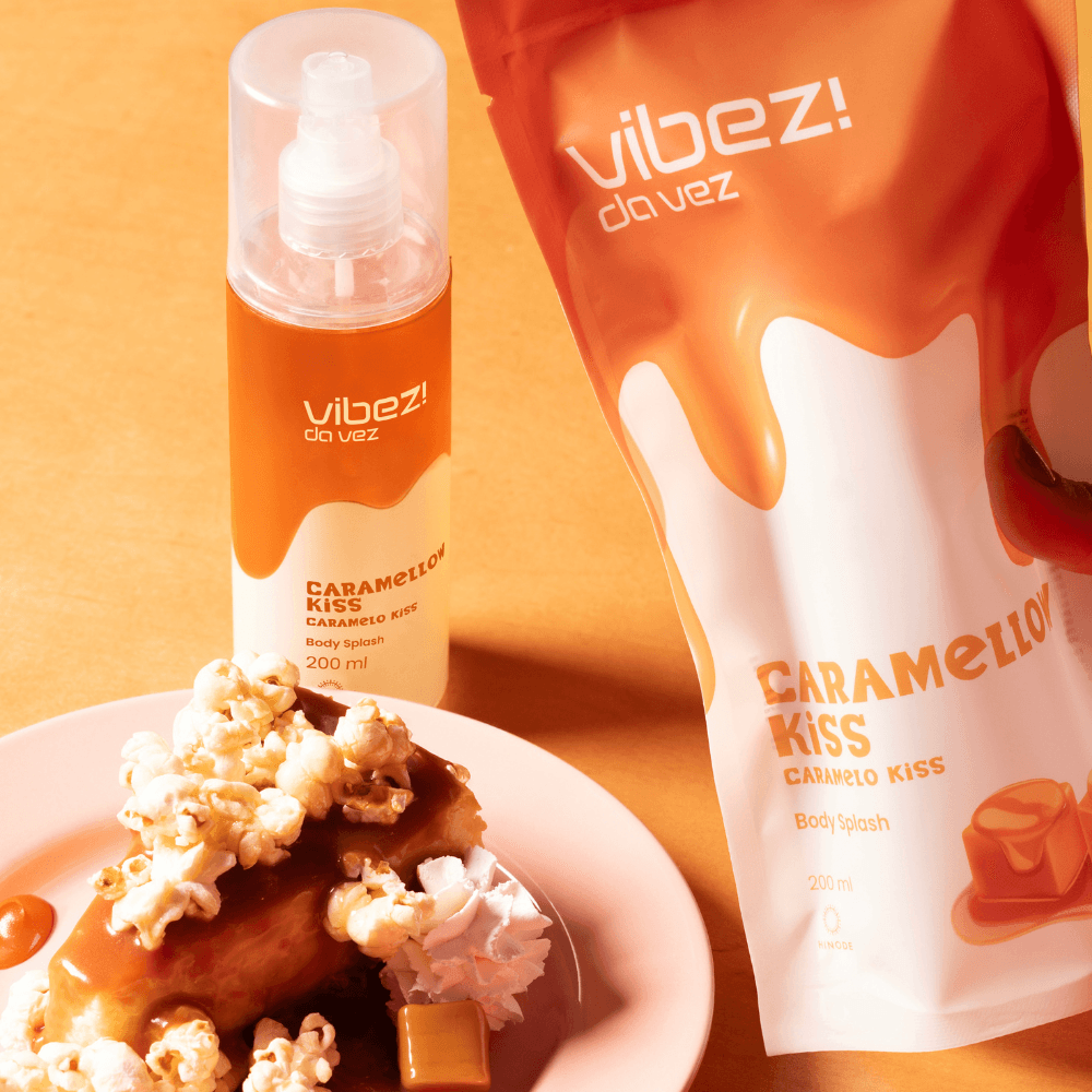 Imagem 8 de Kit 2 Body Splash Vibez da Vez! Caramellow Kiss