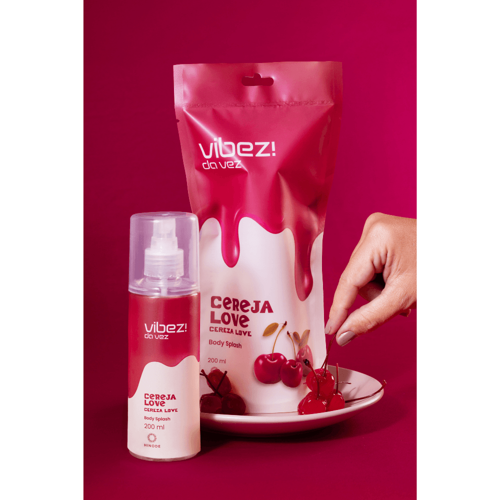 Imagem 5 de Kit 2 Body Splash Vibez da Vez! Cereja Love