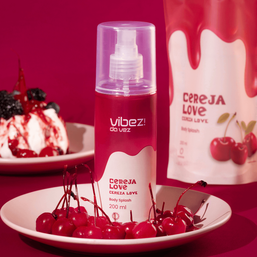 Imagem 7 de Kit 2 Body Splash Vibez da Vez! Cereja Love
